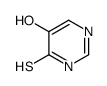 4(1H)-Pyrimidinethione, 5-hydroxy- (9CI) Structure