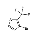 3-溴-2-(三氟甲基)噻吩结构式