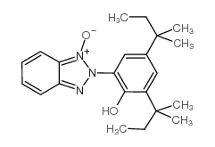 2-(2H-苯并三氮唑-2-基)-4,6-双(叔戊基)苯酚 N-氧化物结构式
