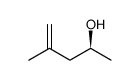 4-Penten-2-ol, 4-methyl-, (2S) Structure
