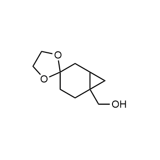 螺[1,3-二氧戊环-2,4-正戊烷]-1-基甲醇结构式