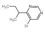5-溴-4-(仲丁基)嘧啶结构式