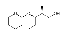 (2S,3R)-2-methyl-3-tetrahydropyranyloxy-1-pentanol Structure
