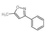 5-甲基-3-苯基异噁唑结构式