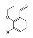 3-bromo-2-ethoxybenzaldehyde Structure