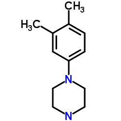 1-(3,4-Dimethylphenyl)piperazine Structure