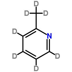 2-(2H3)Methyl(2H4)pyridine Structure
