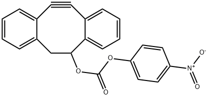 碳酸-11,12-二脱氢-5,6-二氢二苯并[A,E]环辛烯-5-基4-硝基苯酯结构式