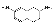 1,2,3,4-四氢萘-2,7-二胺结构式