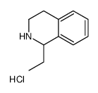 1-乙基-1,2,3,4-四氢异喹啉盐酸盐结构式