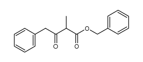 benzyl 2-methyl-3-oxo-4-phenylbutanoate Structure