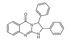 2,3-diphenyl-3,10-dihydro-2H-imidazo[2,1-b]quinazolin-5-one结构式