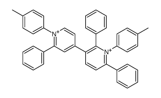 1-(4-methylphenyl)-3-[1-(4-methylphenyl)-2-phenylpyridin-1-ium-4-yl]-2,6-diphenylpyridin-1-ium Structure