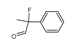 2-fluoro-2-phenylpropanal Structure