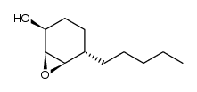 (RS)-(1l,2l,3u,4l)-2,3-Epoxy-4-pentylcyclohexanol Structure
