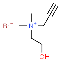 Propargylcholine (bromide) Structure