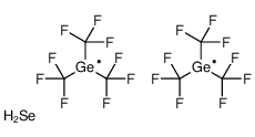 selenium,tris(trifluoromethyl)germanium Structure