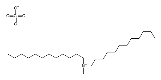 didodecyl(dimethyl)azanium,perchlorate Structure