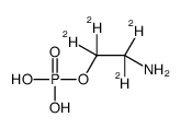 Phosphorylethanolamine-d4 Structure