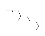 trimethyl(oct-1-en-3-yloxy)silane结构式