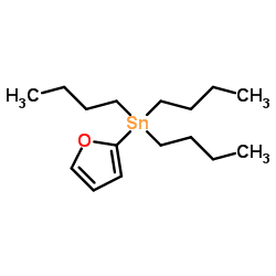 2-(三丁基锡烷基)呋喃结构式