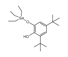 O-triethylgermyl catechol结构式