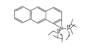 (iPr3P)2Ni(η2-C14H10)结构式