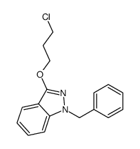 1-Benzyl-3-(3-chloropropoxy)indazole Structure