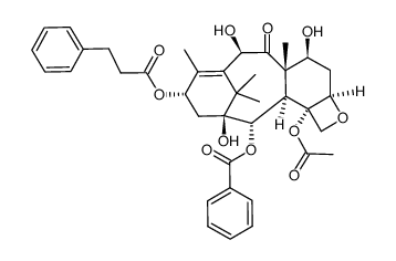 3-(phenylpropionyl)-10-deacetylbaccatin III结构式