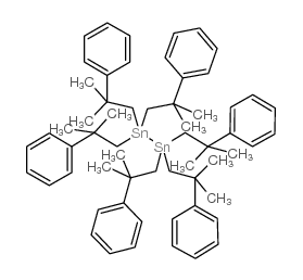 Distannane,hexakis(2-methyl-2-phenylpropyl)- (9CI)结构式