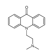 10-[2-(dimethylamino)ethyl]acridin-9-one Structure