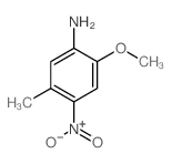 5-Methyl-4-nitro-o-anisidine Structure