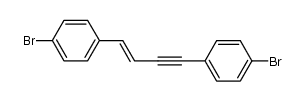 (E)-1,4-bis(4-bromobenzene)but-1-en-3-yne结构式