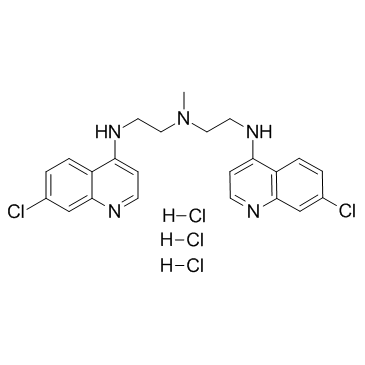 N1-(7-氯喹啉-4-基)-N2-(2-((7-氯喹啉-4-基)氨基)乙基)-N2-甲基乙烷-1,2-二胺三盐酸盐图片