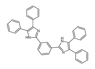 2-[3-(4,5-diphenyl-1H-imidazol-2-yl)phenyl]-4,5-diphenyl-1H-imidazole结构式