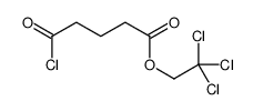 2,2,2-trichloroethyl 5-chloro-5-oxopentanoate结构式