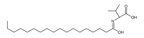 N-十八酰基-L-缬氨酸结构式