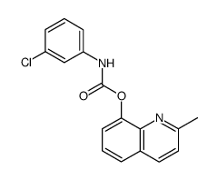 2-methylquinolin-8-yl (3-chlorophenyl)carbamate Structure