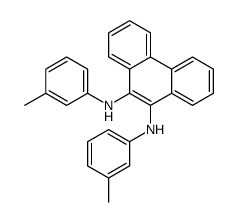 9-N,10-N-bis(3-methylphenyl)phenanthrene-9,10-diamine Structure