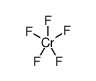 chromium pentafluoride Structure