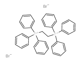 Phosphonium,1,1'-(1,2-ethanediyl)bis[1,1,1-triphenyl-, bromide (1:2) Structure