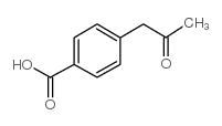(4-carboxyphenyl)acetone Structure