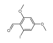 1-iodo-3,5-dimethoxybenzaldehyde Structure