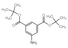 5-氨基苯-1,3-二羧酸二叔丁酯结构式