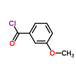 3-Methoxybenzoyl chloride Structure