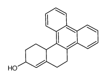 12-Hydroxy-9,10,12,13,14,14a-hexahydrobenzo(g)chrysene Structure