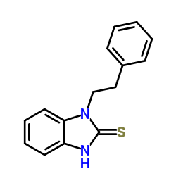 1-(2-PHENYLETHYL)-1H-BENZIMIDAZOLE-2-THIOL structure