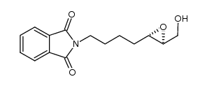 2-(4-((2S,3S)-3-(hydroxymethyl)oxiran-2-yl)butyl)isoindoline-1,3-dione Structure