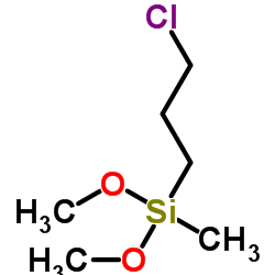 (3-chloropropyl)methyldimethoxysilane structure