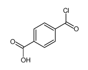 Benzoic acid, 4-(chlorocarbonyl)- (9CI)结构式